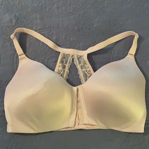Cacique Front-close Racerback 38DD Bra